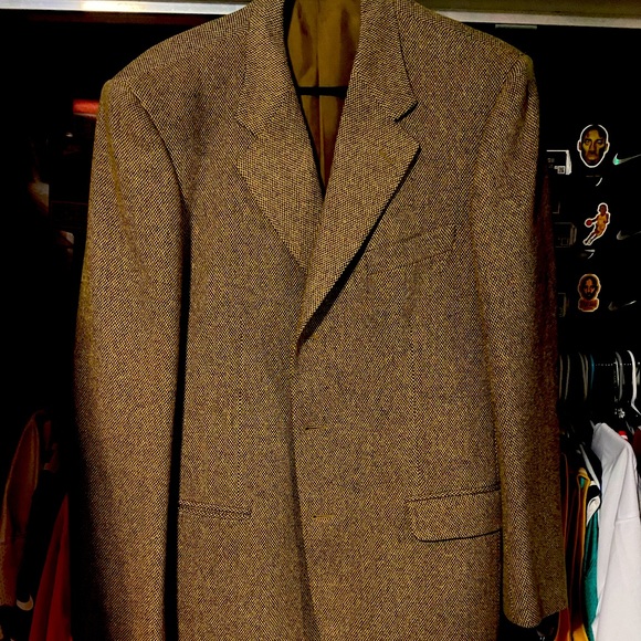 Cerruti 1881 Italian made 2 button cashmere/wool sport coat. Fits like a 44 R - Picture 1 of 6
